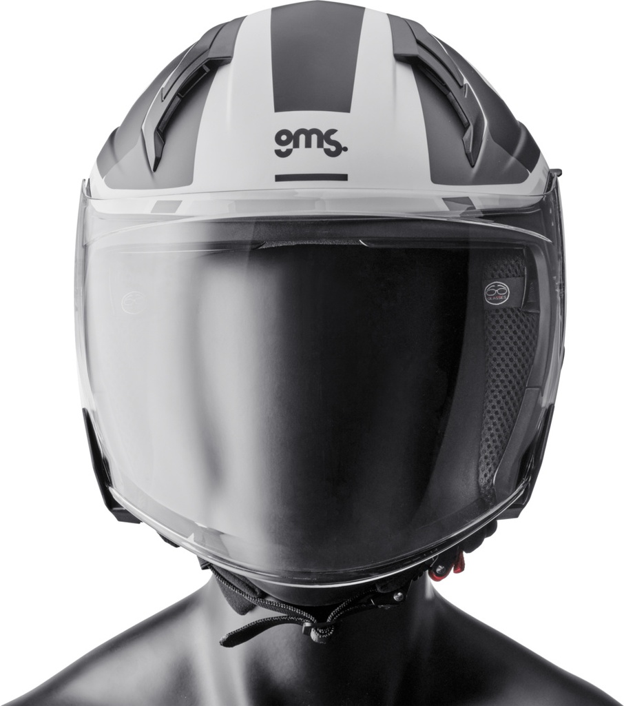 Jet Helmet Vectus Graphic black-white