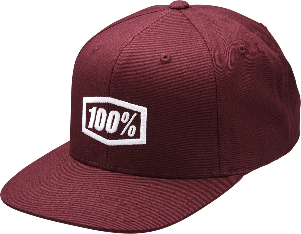 ICON Snapback Cap Burgundy
