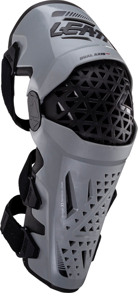 Knee & Shin Guard Dual Axis Pro Forge grey