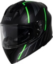Full Face Helmet iXS217 2.0 black matt-green fluo