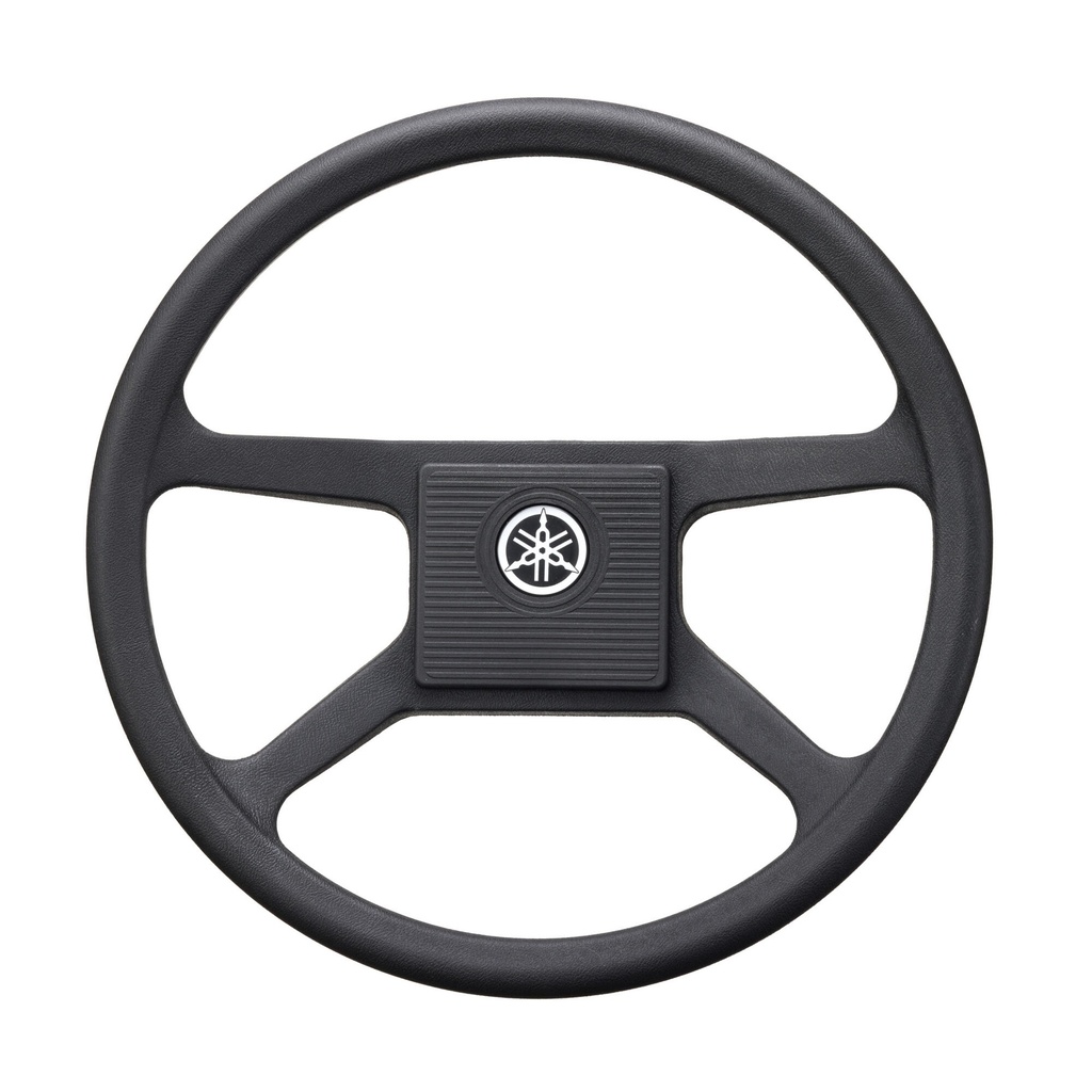 STEERING WHEEL BLACK 4 SPOKE
