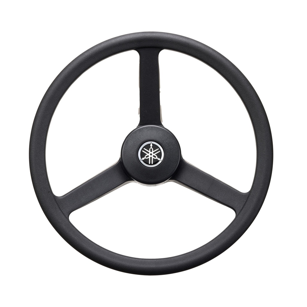 STEERING WHEEL BLACK LONGSPOKE