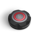 Rear brake fluid reservoir cover